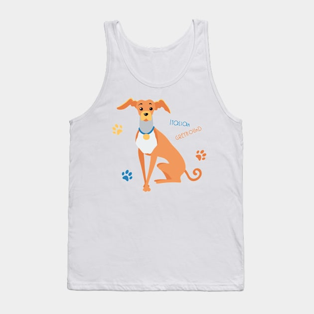 italian greyhound Tank Top by muchamad643